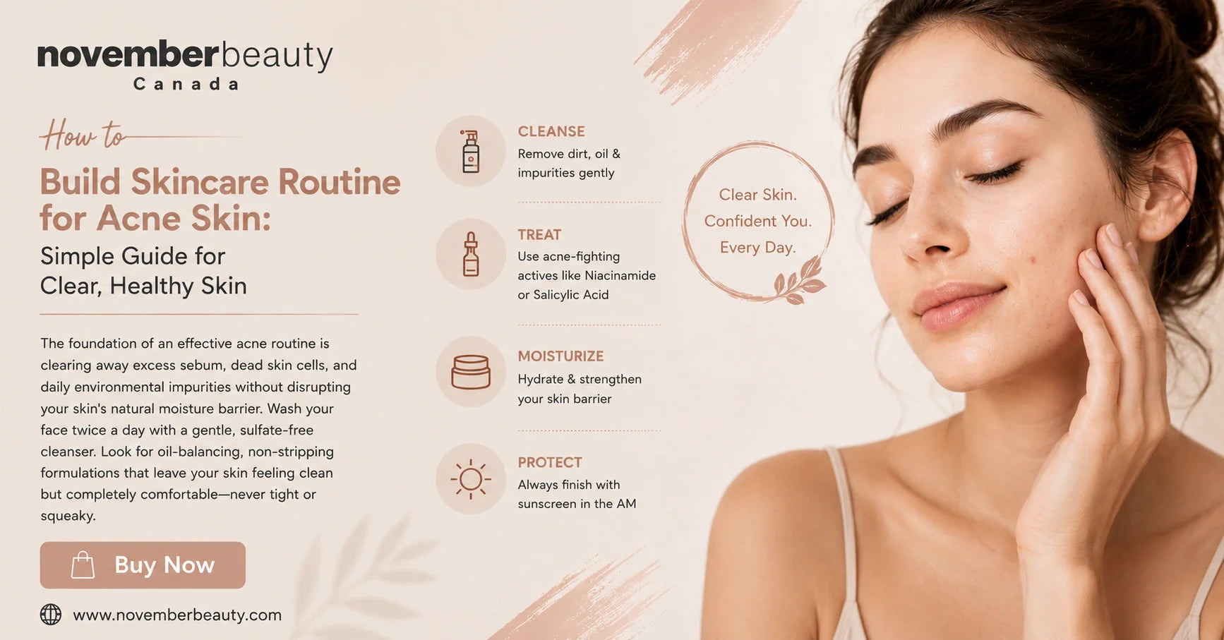 How to Build Skincare Routine for Acne Skin: Simple Guide for Clear, Healthy Skin