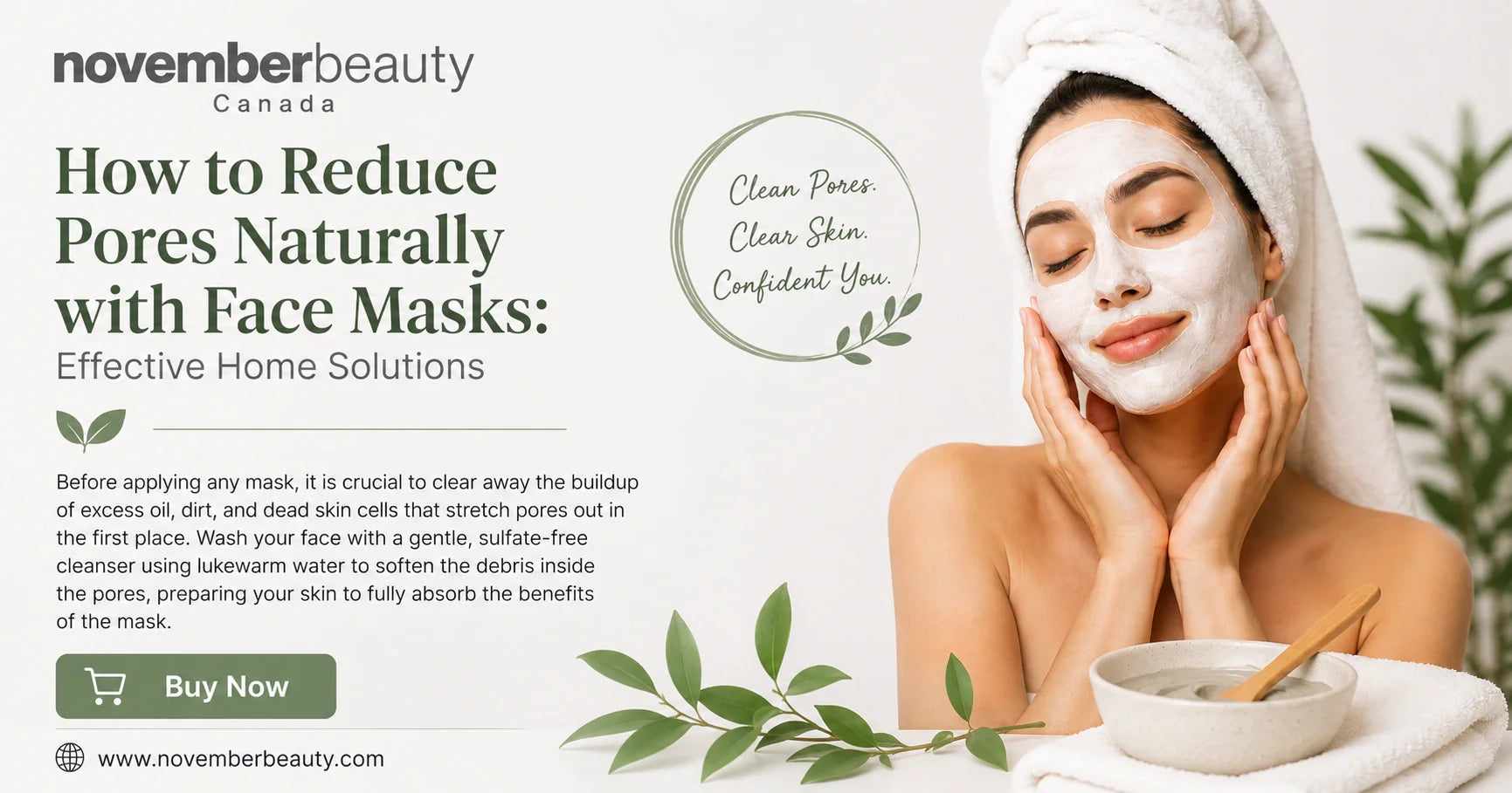 How to Reduce Pores Naturally with Face Masks: Effective Home Solutions