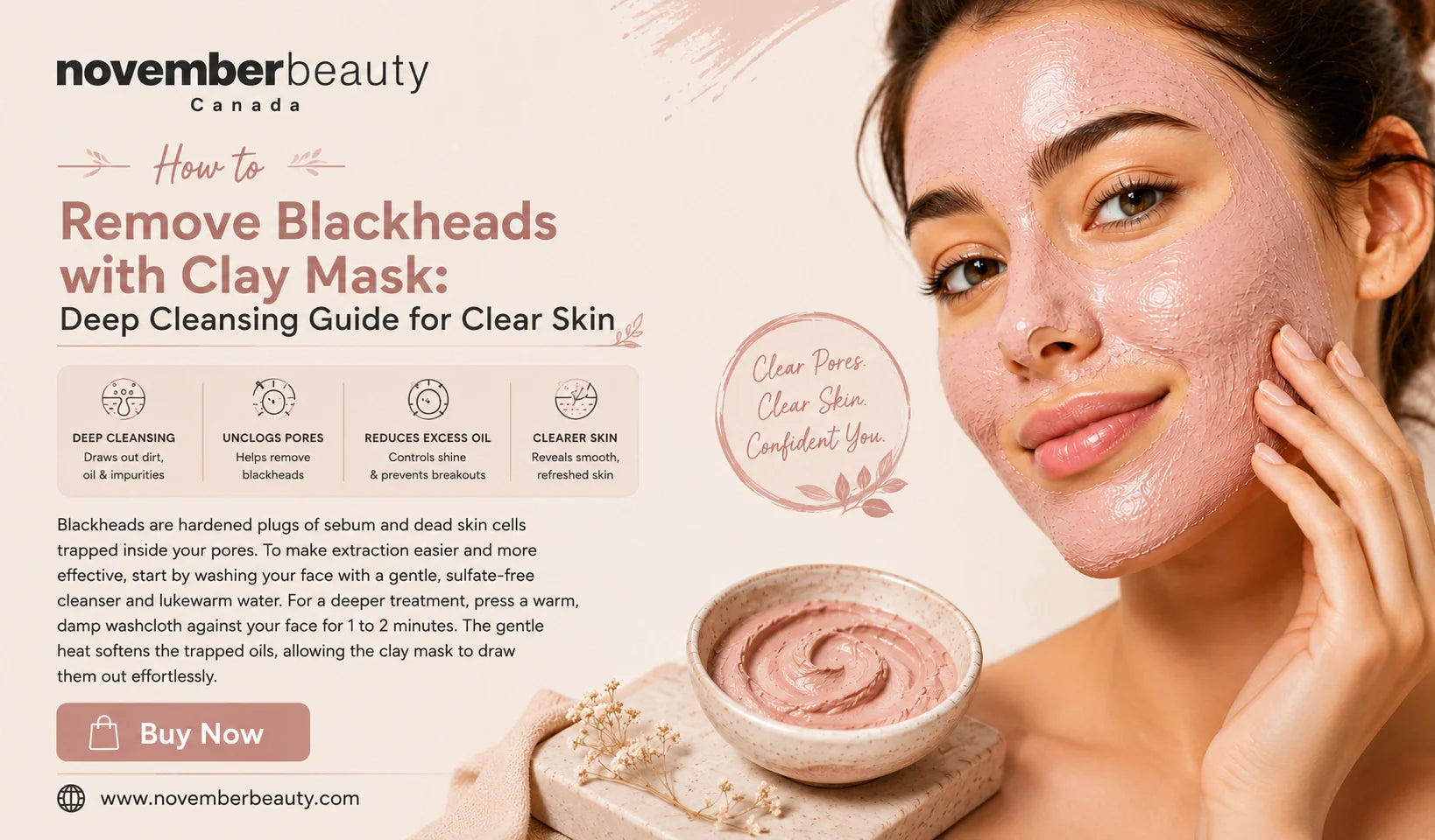 How to Remove Blackheads with Clay Mask: Deep Cleansing Guide for Clear Skin